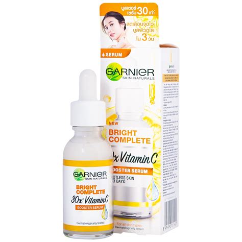 tinh chat garnier bright complete  vitamin  duong  da