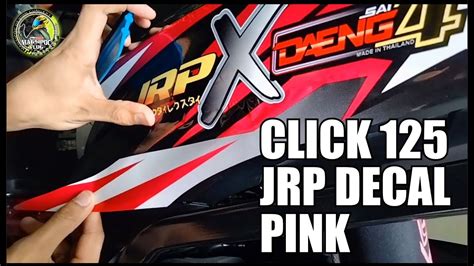 Honda Click 125 JRP X DAENG Decal YouTube