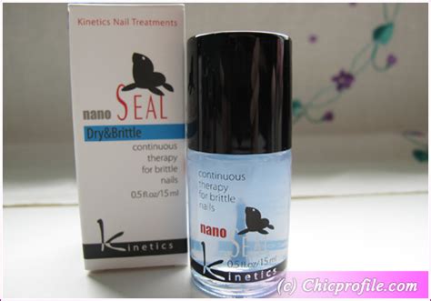 Kinetics Nano Seal Dry & Brittle continuous therapy for brittle nails ...