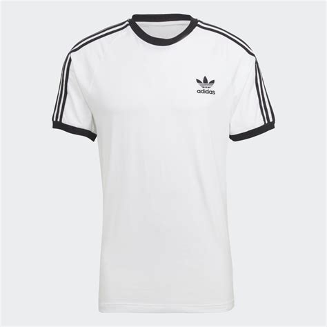 Adidas Adicolor Classics 3 Stripes Tee White Adidas India