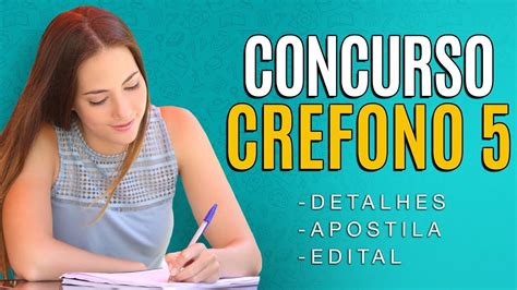 Concurso Crefono Edital Inscri O E Apostilas Para O Conselho