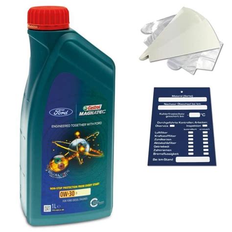 1 Litre Ford Castrol Magnatec D 0W30 0W 30 L Huile De Moteur 157C36