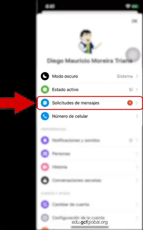 Cómo configurar los mensajes de Messenger Haras Dadinco