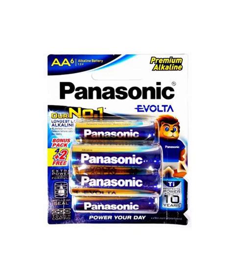 Panasonic Evolta Aa Alkaline V Battery Bonus Pack Degrocery