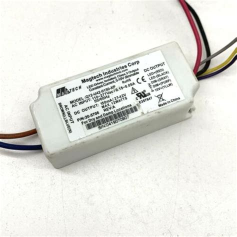 Magtech Q12 U42 0150 XP Constant Current 0 10V Dimmable LED Driver