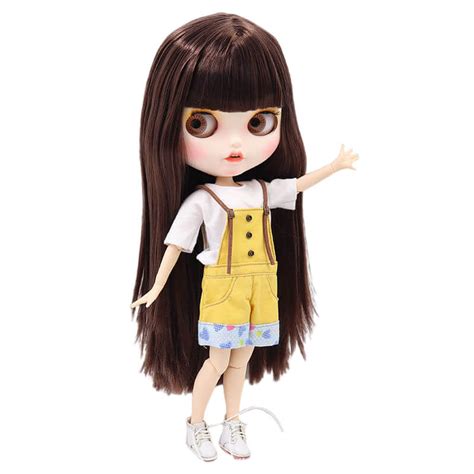 Presley Premium Custom Neo Blythe Mu Eca Con Cabello Casta O Piel