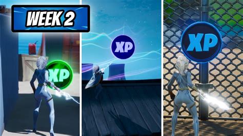 Fortnite Xp Coins Week 2 Season 4 All Xp Coin Locations Youtube