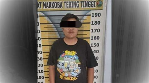 Pengedar Narkoba Di Tebing Tinggi Ditangkap Polisi Amankan Satu