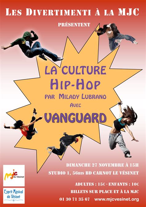 Affiche Hip Hop V5a MJC du Vésinet