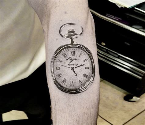 Pocket Watch Tattoo By Toni Maldonado Photo 24306