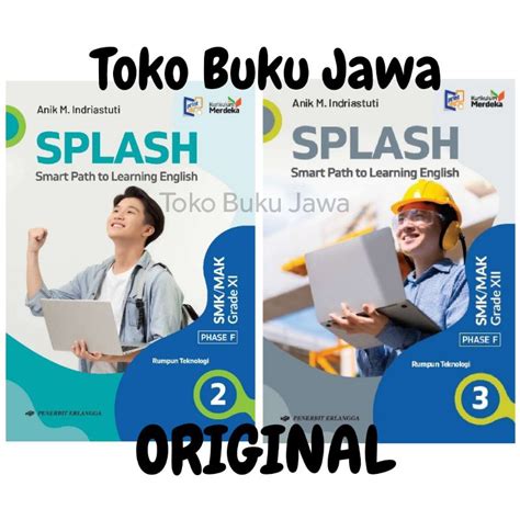 Jual Buku SMK SPLASH Smart Path To Learning English Kelas XI XII 11 12