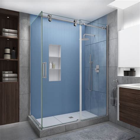 Aston Langham Xl 68 72in X 36in X 80in Frameless Sliding Shower