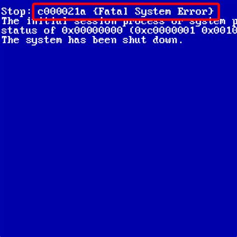 How To Fix Blue Screen Of Death Stop Error C000021a Howtech