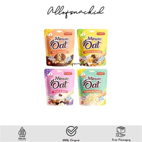 Jual Granolab Minute Oat Instan Oatmeal All Varian 65gr