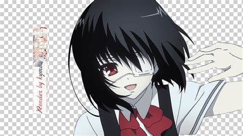 Mei Misaki Anime Otro Koichi Sakakibara Anime Pelo Negro Manga