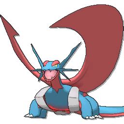 Salamence sprites gallery | Pokémon Database