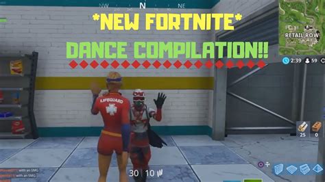 New Fortnite Dance Compilation Daily Fornite Clips Youtube