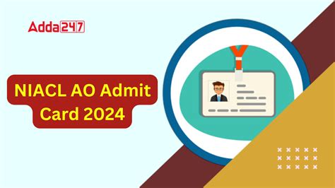 Niacl Ao Mains Admit Card 2024 Out Download Phase 2 Call Letter