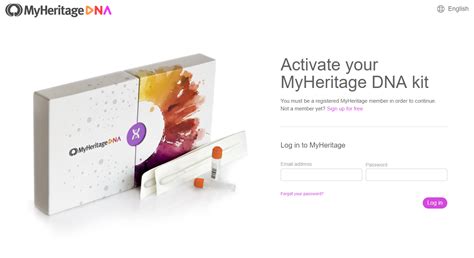 Tag Activation Of MyHeritage DNA Kit