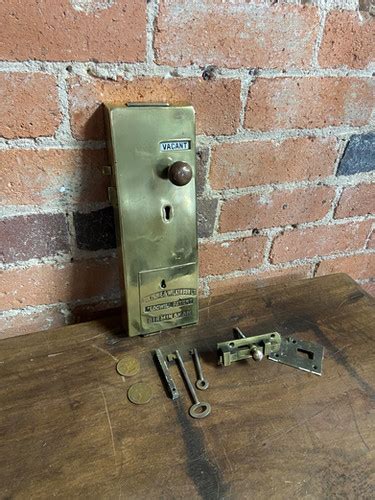 Antique Public Toilet Penny Lock Spend A Penny Blakeley Browns