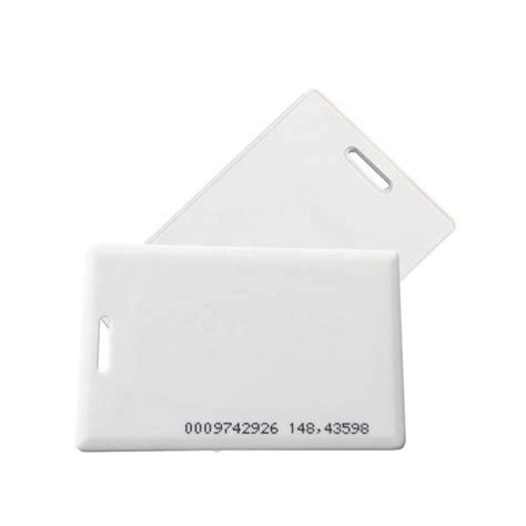 RFID ABS Clamshell Card Thick Card With EM4305 For Access Manufacturers