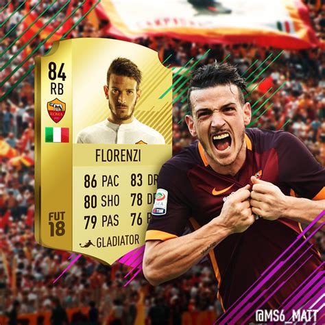 Florenzi's Possible rating in FIFA 18 😍😱 : r/ASRoma