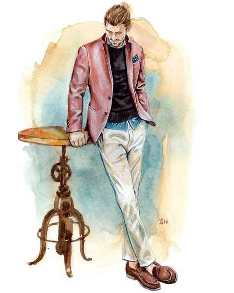 Mj Bale Mens Fashion Illustration 1000×1250 Fashion Sketches Men