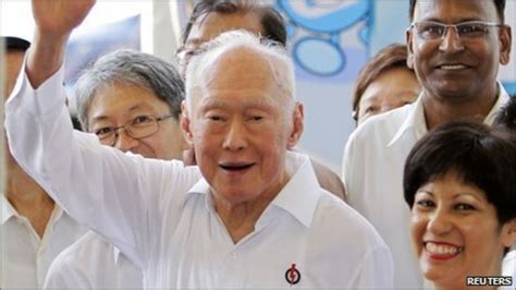 Singapore Founding Father Lee Kuan Yew Resigns Bbc News