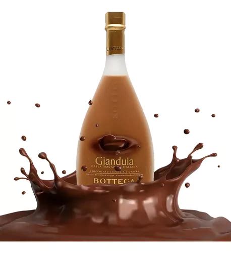 Licor Bottega Crema Di Cioccolato Gianduia 500ml Chocolate Frete grátis