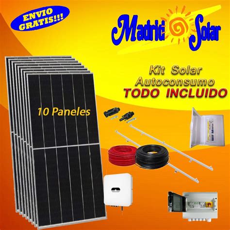 Kit Solar Autoconsumo Huawei 4kW 15750W 24750W