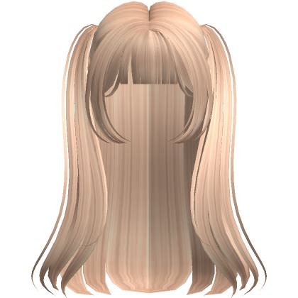 Summertime Anime Half Up Pigtails Blonde Roblox
