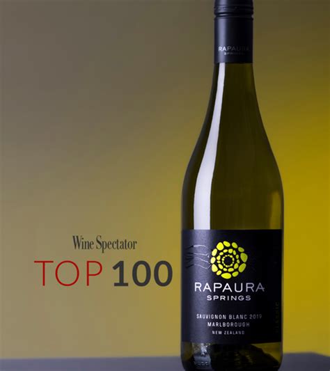 Wine Spectator Top 100 Wines Of 2021 Rapaura Springs