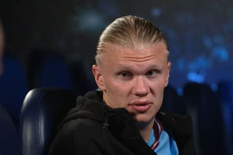 Man City Star Erling Haaland Determined To Land Double Blow To Man Utd