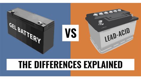 Gel Battery Vs Lead Acid The Differences Explained Foxtron Power Solutions