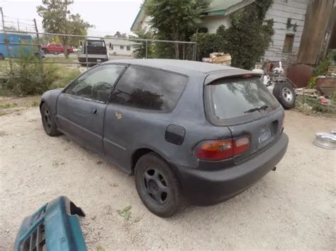 Honda Civic Hatchback Project Car With Additional Parts Car For Sale