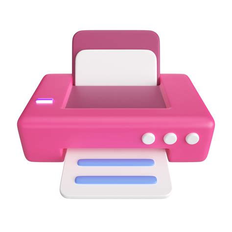 Printer 3d Illustration Icon 12892163 Png