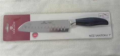 Nóż Gerlach Style 986 SANTOKU 7 Drzewica Kup teraz na Allegro Lokalnie