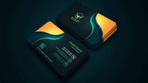 How To Create Corporate Business Cards Template Adobe Photoshop