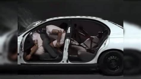 Viral Video The Morbid Reminder Of How Seat Belt Saves Lives Of Rear