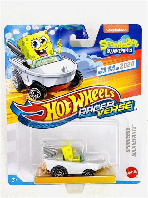 Hot Wheels Spongebob Squarepants Bob Esponja Racer Verse
