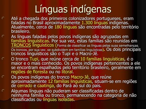 O Que São Troncos E Famílias Linguísticas. - FDPLEARN