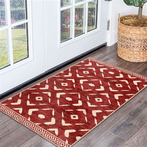 KILOCOCO Petit tapis d entrée 61 x 91 cm Tapis marocain Tapis d