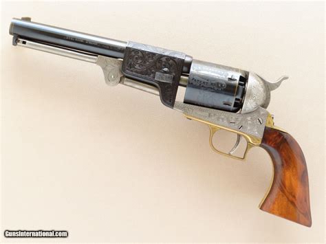 Colt 2nd Model Dragoon, Italian Replica, Engraved, .44 Cal. Percussion