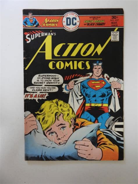 Action Comics Vg Fn Condition Comic Books Bronze Age