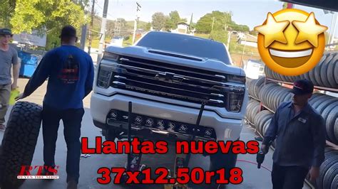 Le Pusimos Las Llantas A Esta Hermosa Troca Silverado Hd Youtube