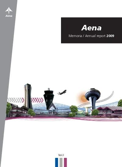 Estructura Del Grupo Aena Memoria Annual Report Vol I