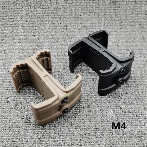 Dual Magazine Multifunction Coupler Polyester Clip Pouch For Ar15 M4