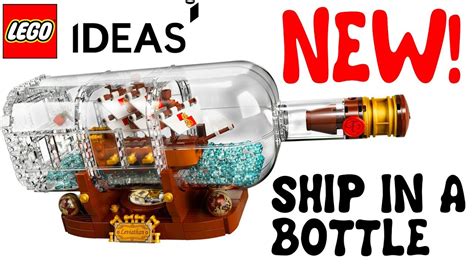 LEGO Ideas Ship In A Bottle Set 21313 Officially Revealed New YouTube