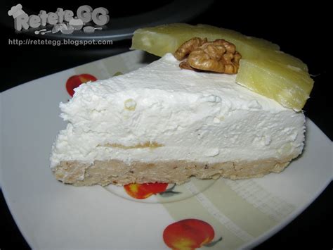 Retete Gustoase Si Garnisite Cheesecake Cu Ananas