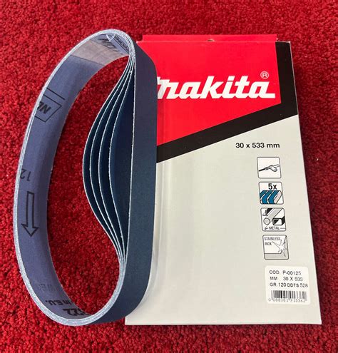 X Makita Mmx Mm Sanding Belts P For Belt Sander